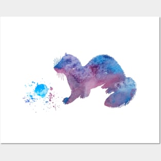 Ferret art Posters and Art